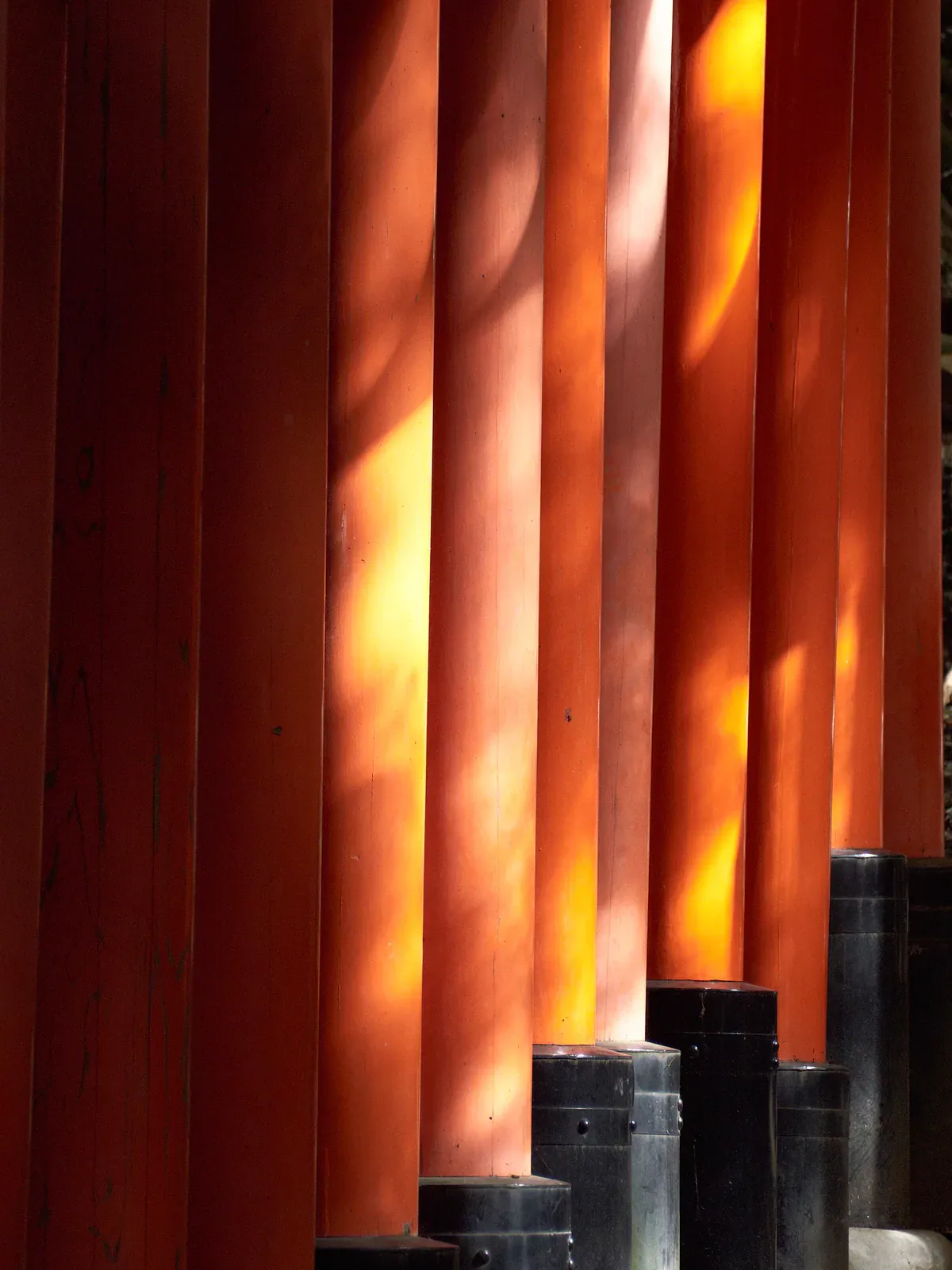 Red torii gates at Fushimi Inari shrine